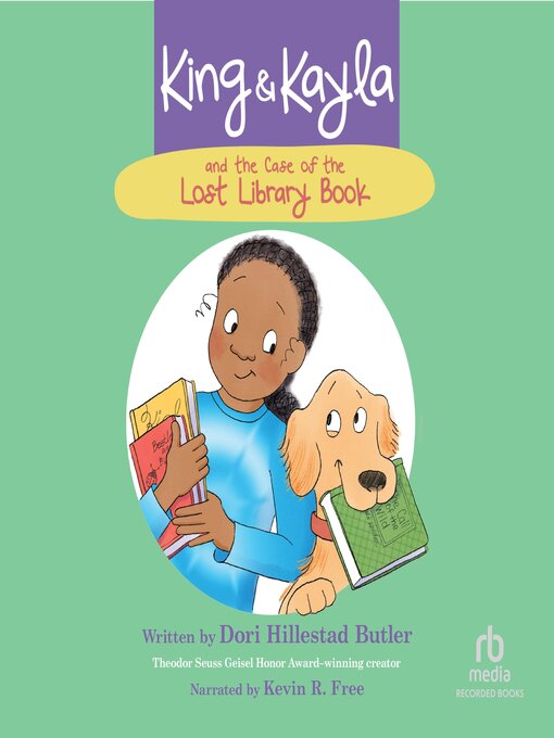 Cover image for King & Kayla and the Case of the Lost Library Book
